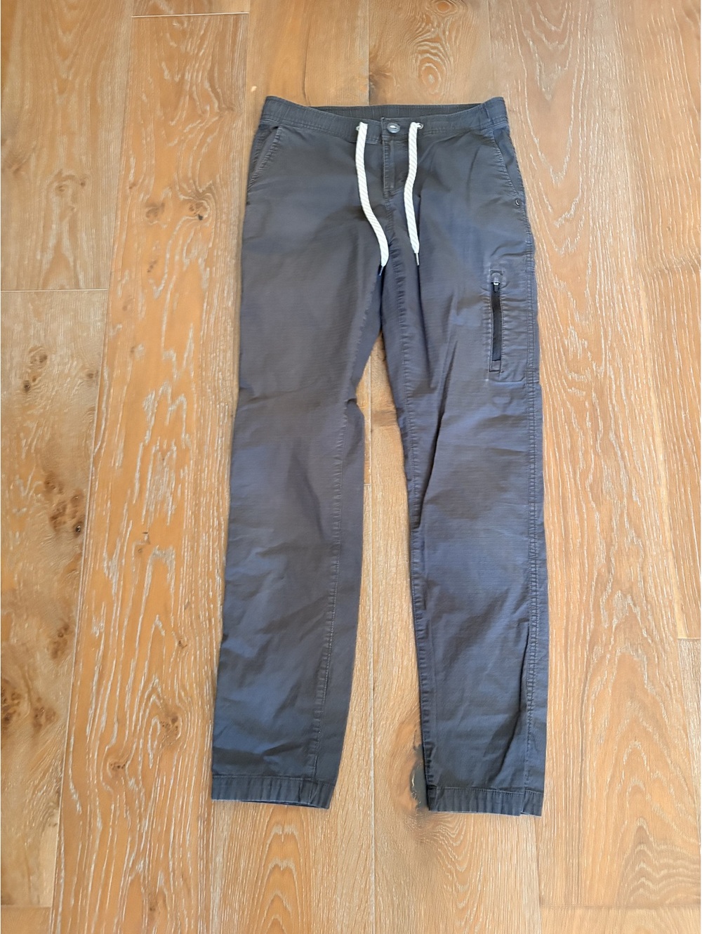 Vuori Black Jogger Pants Drawstring Casual Comfort Small